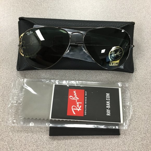 Ray-Ban Rb3025 Classic Aviator Sunglasses - Picture 10 of 10